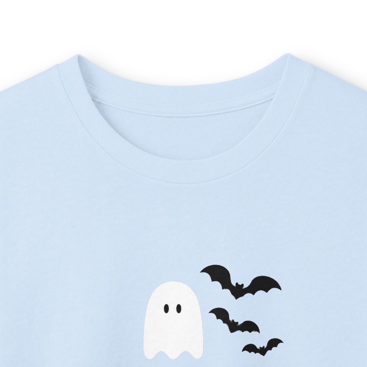 Spooky Season Ghost & Bats Halloween Long Sleeve Shirt