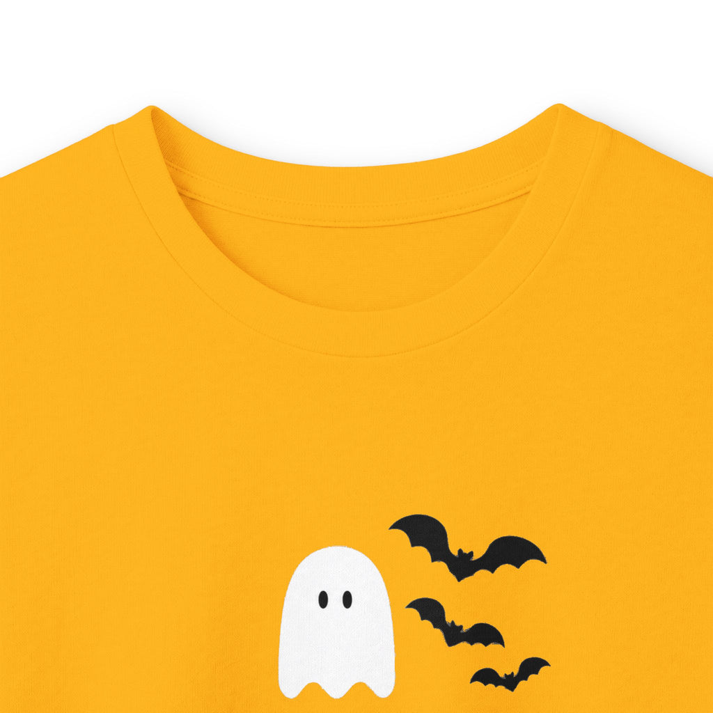 Spooky Season Ghost & Bats Halloween Long Sleeve Shirt