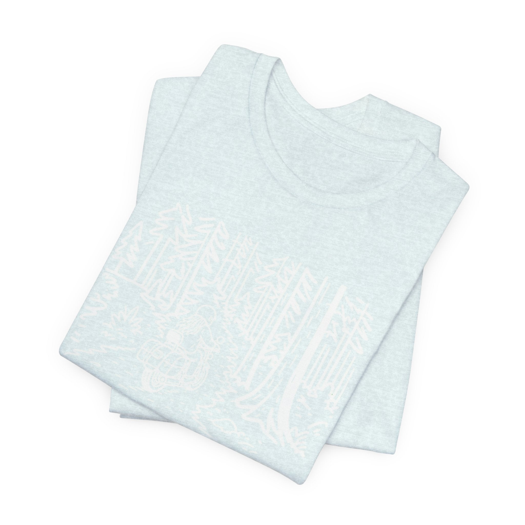 Nature Just Hits Differently - Motorcycle Female Graphic Tee