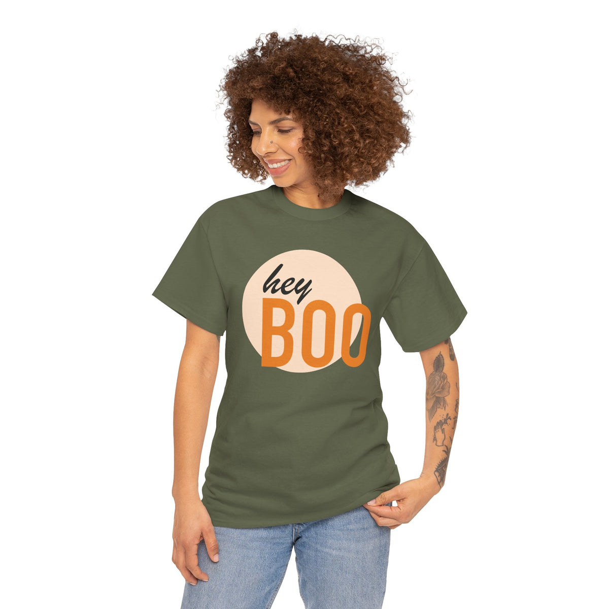 Hey Boo Graphic Tee
