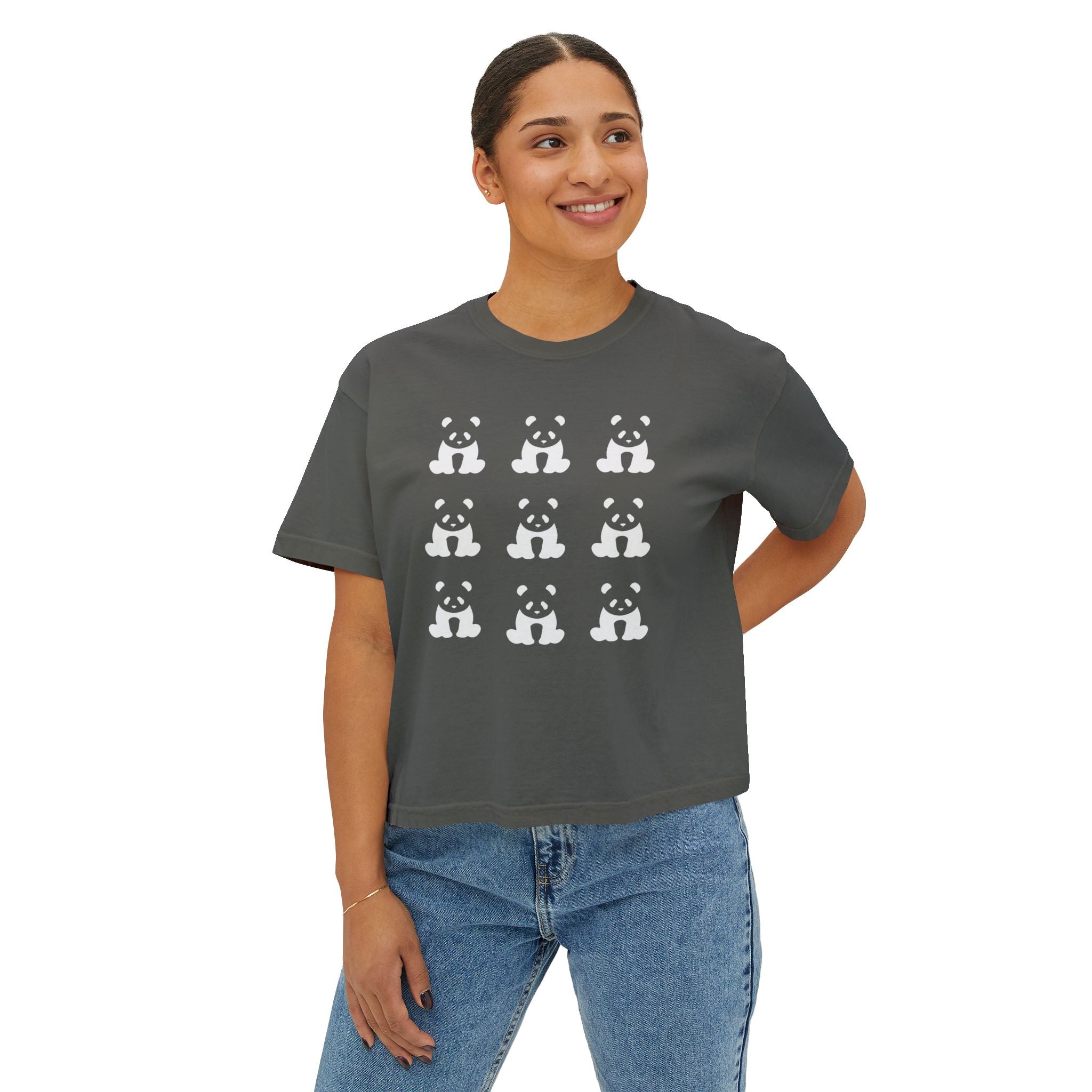 Baby Panda - Boxy Graphic Tee