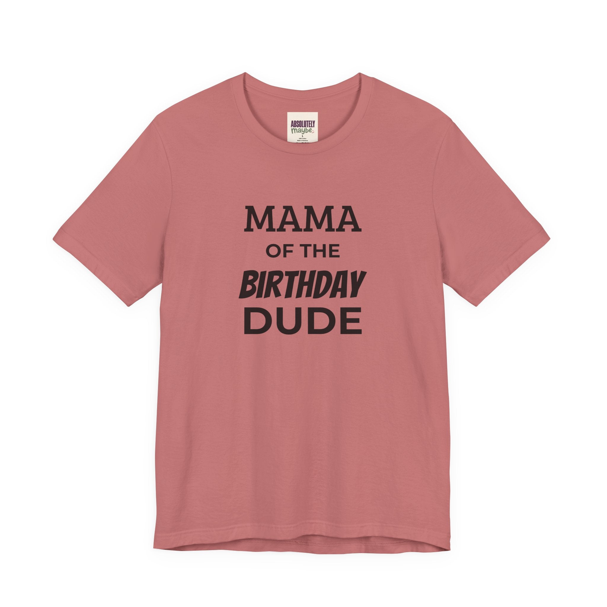 Mama of the Birthday Dude T-Shirt