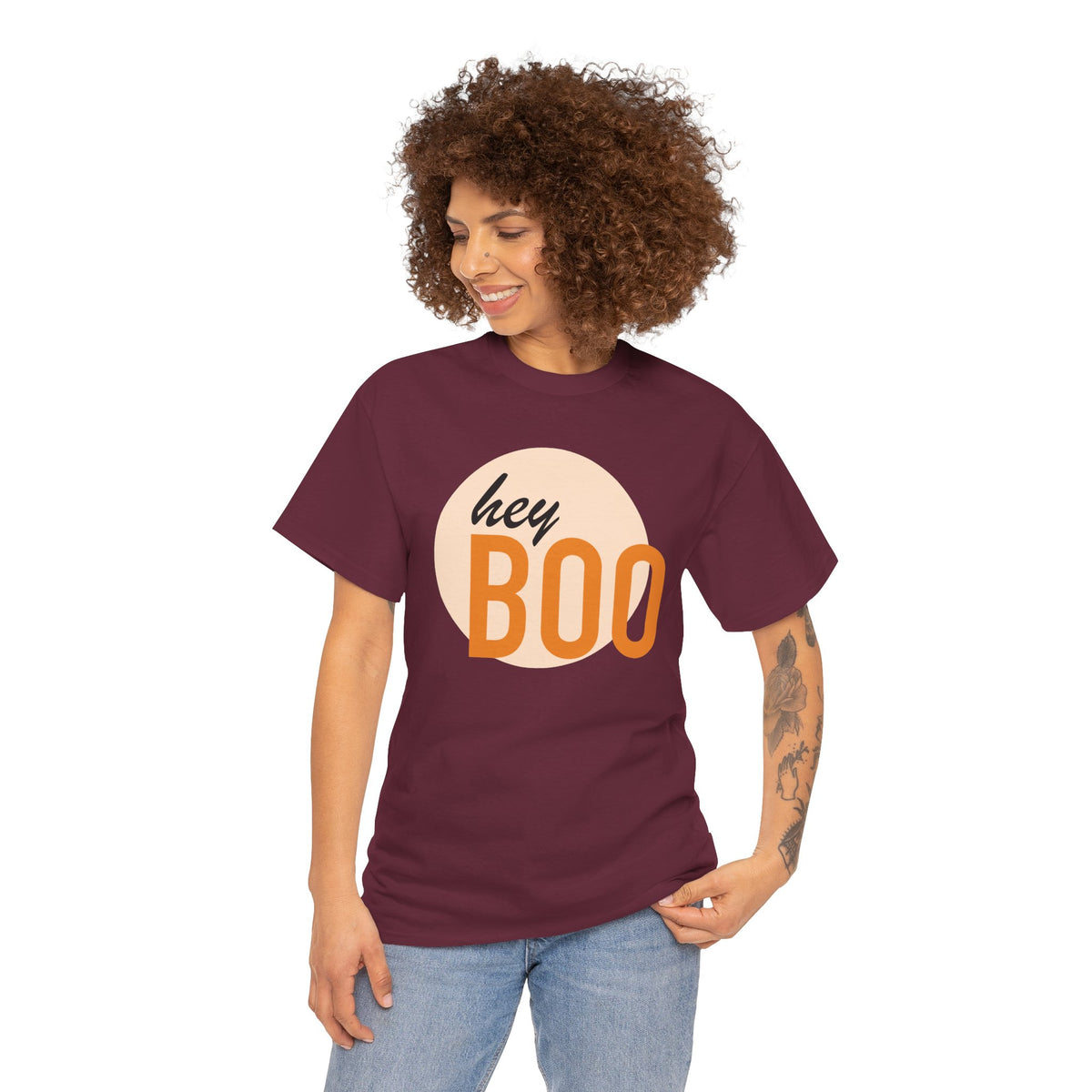 Hey Boo Graphic Tee