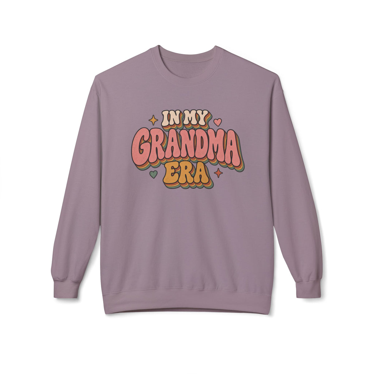 "In My Grandma Era" Cozy Vintage Grandma Crewneck