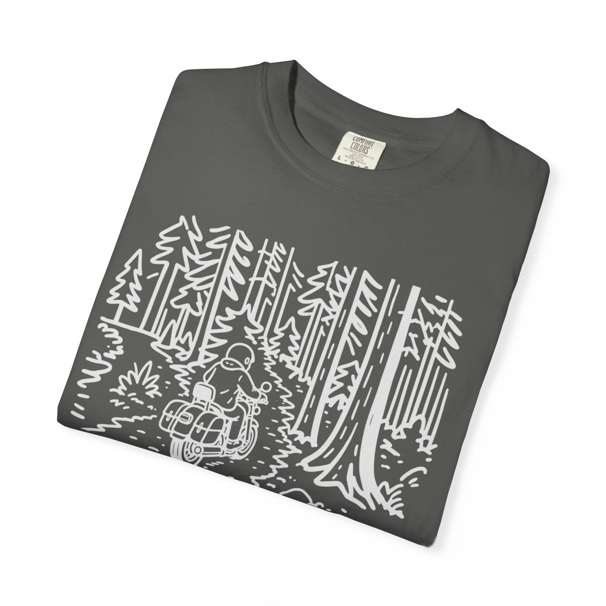 Nature Just Hits Differently - Motorcycle Male Graphic Tee