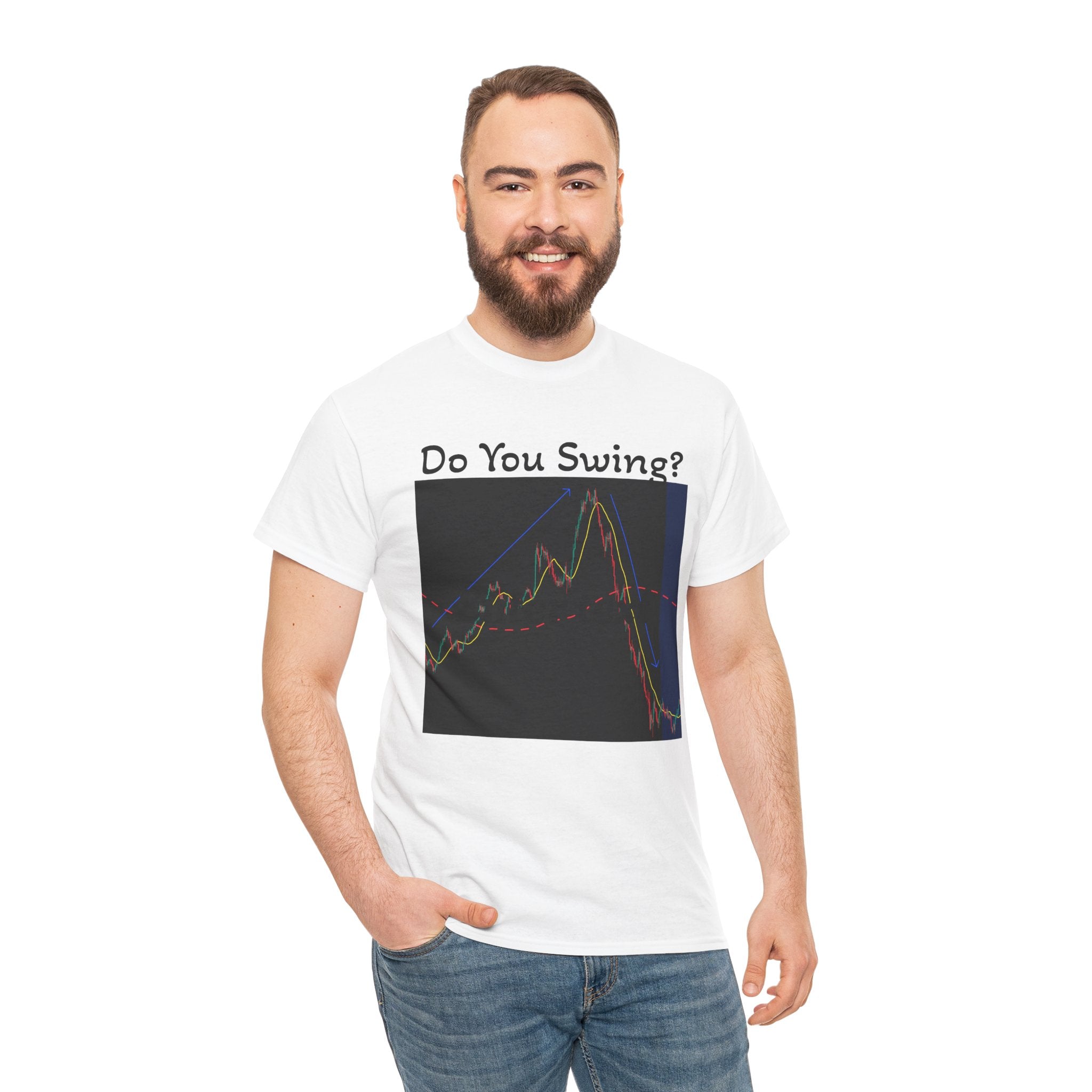 Minimal Trading Candlestick Graphic Shirt