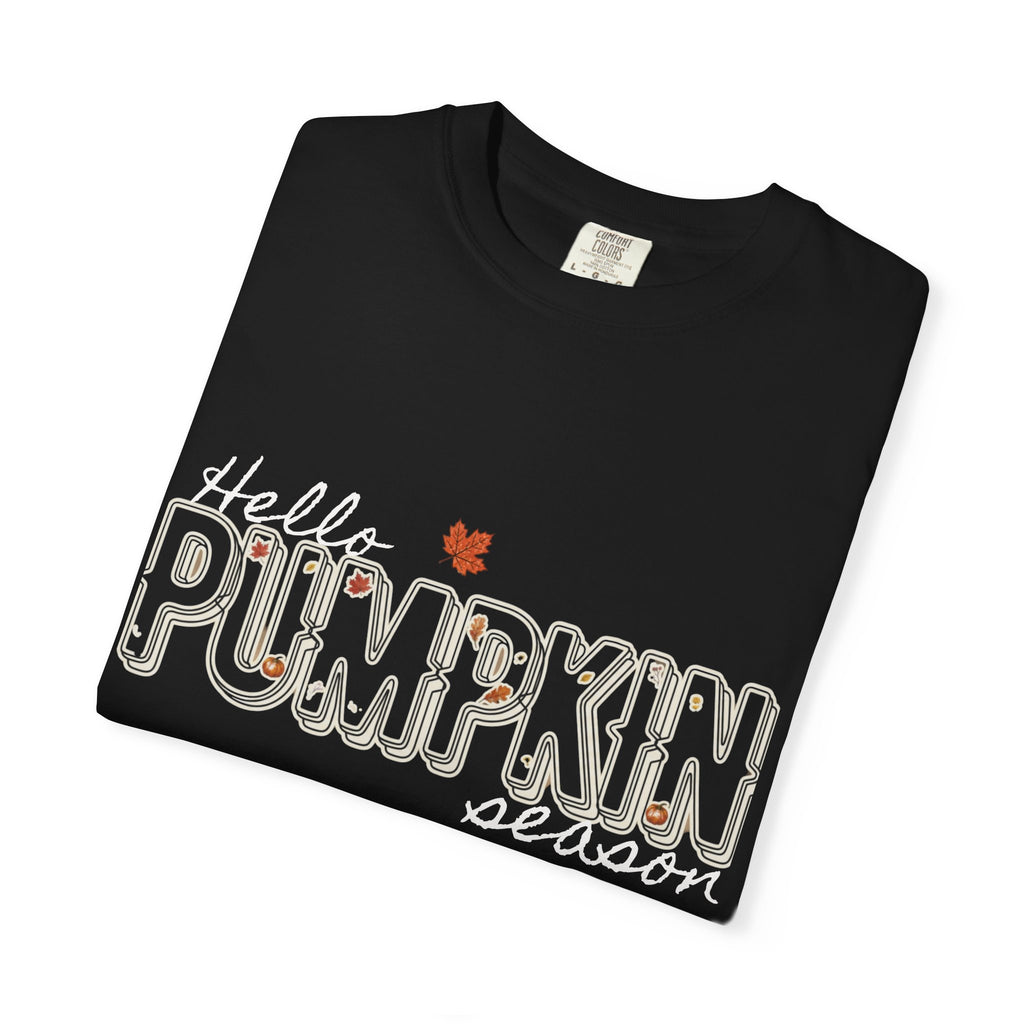 "Hello Pumpkin Season" Fall Graphic Tee