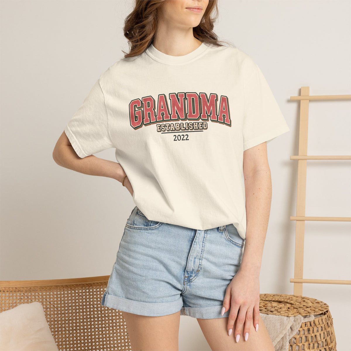 Grandma Established Tee - Personalizable