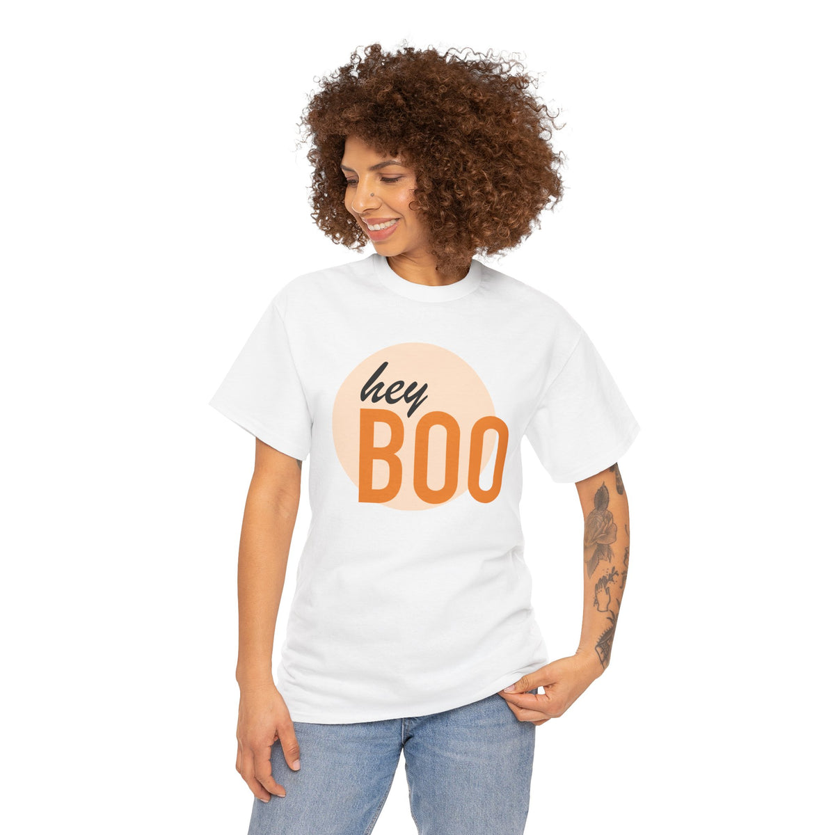 Hey Boo Graphic Tee