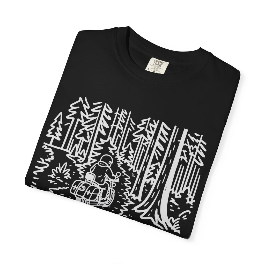 Nature Just Hits Differently - Motorcycle Male Graphic Tee