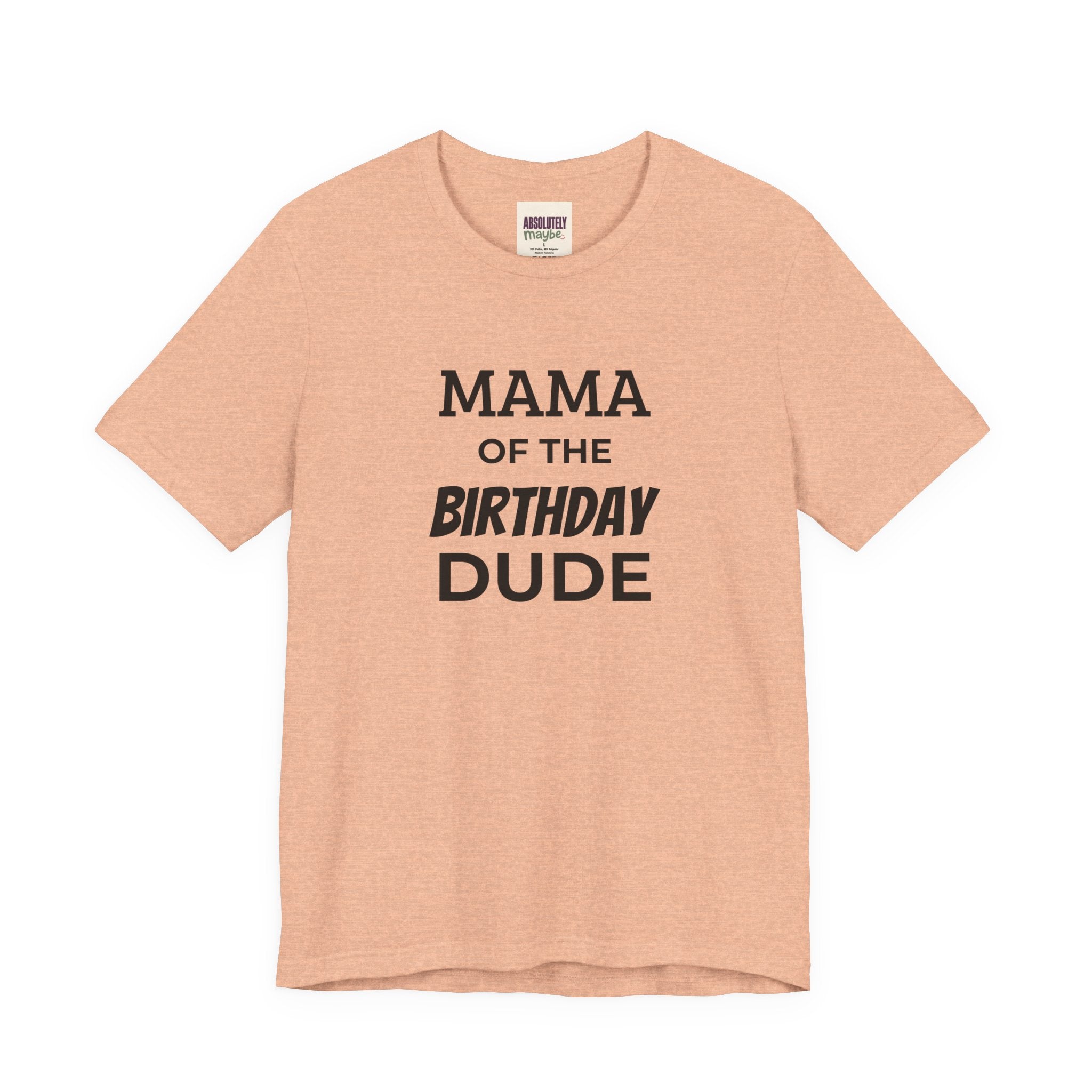 Mama of the Birthday Dude T-Shirt