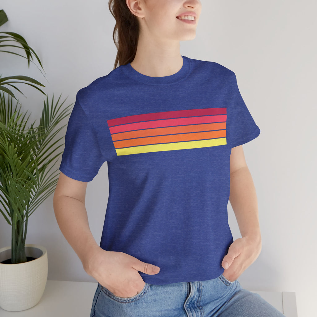 Retro Sunset Stripes T-Shirt