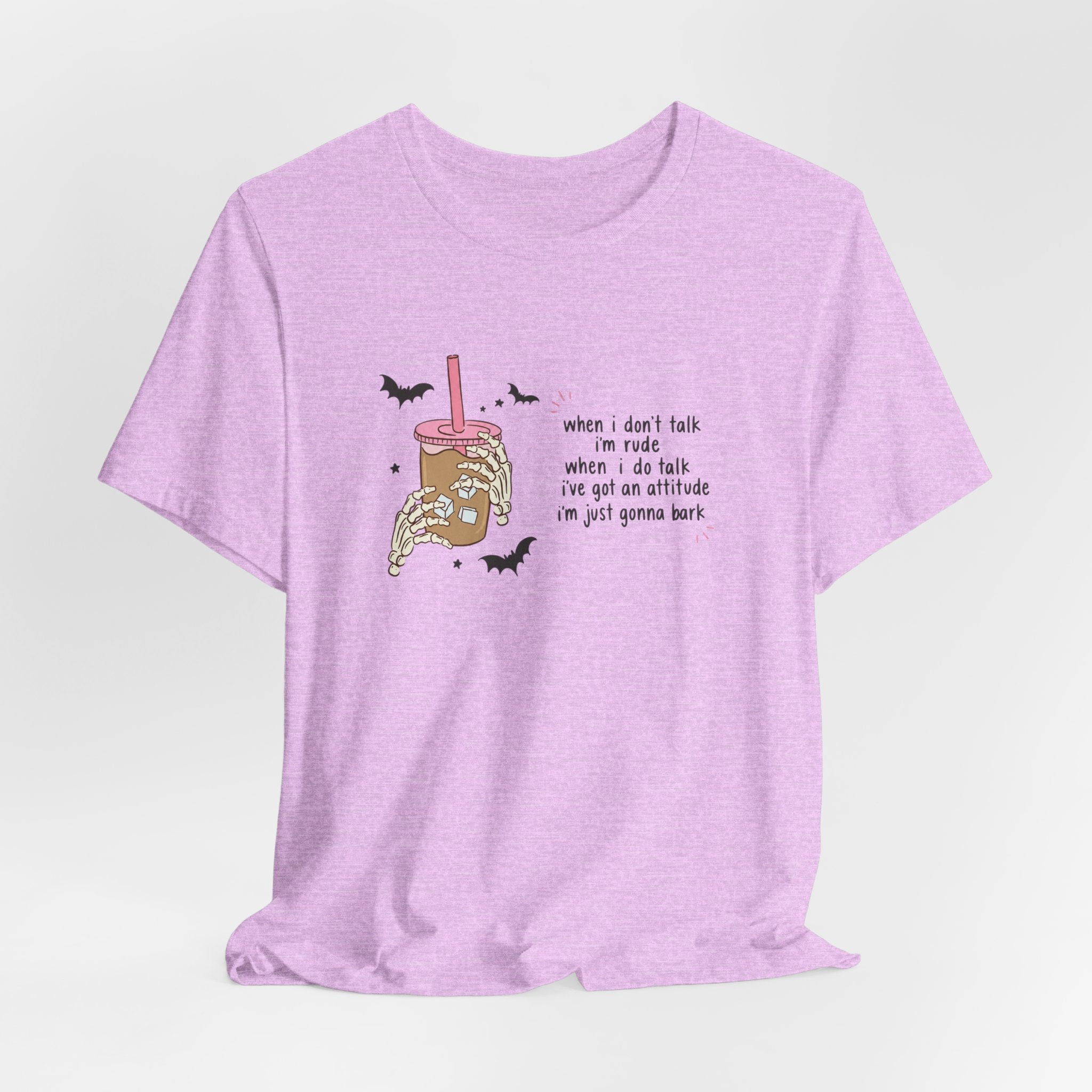 'When I don't talk I'm rude' Graphic Tee