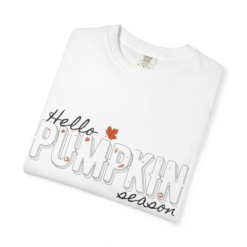 "Hello Pumpkin Season" Fall Graphic Tee