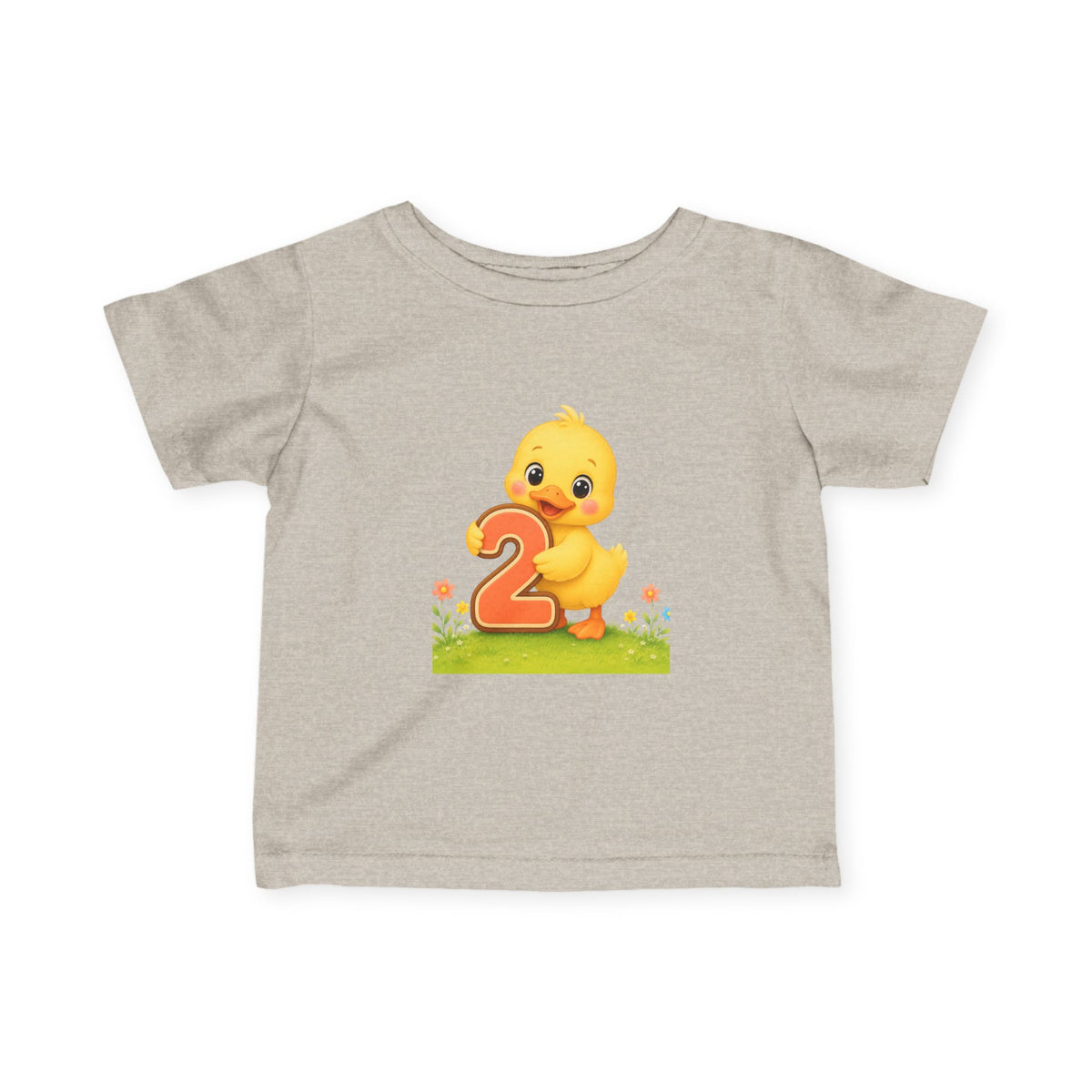 2nd Birthday - Baby Ducky Infant Tee