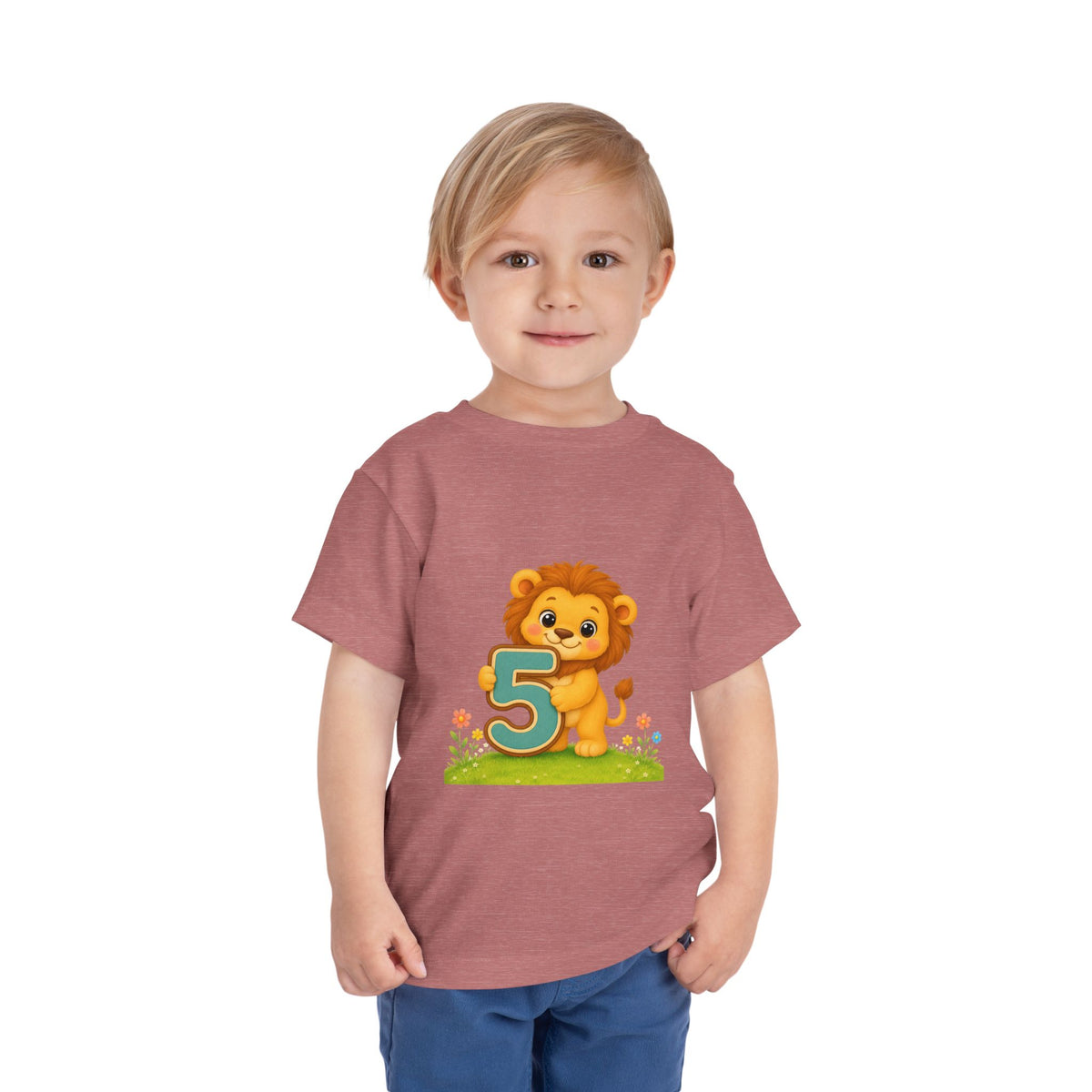 5th Birthday - Baby Lion Tee