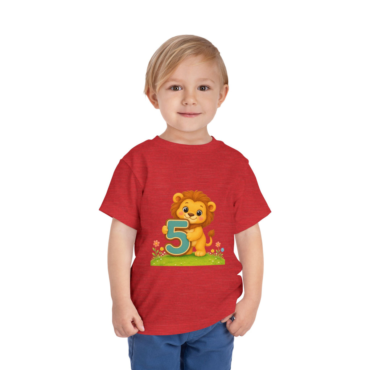 5th Birthday - Baby Lion Tee