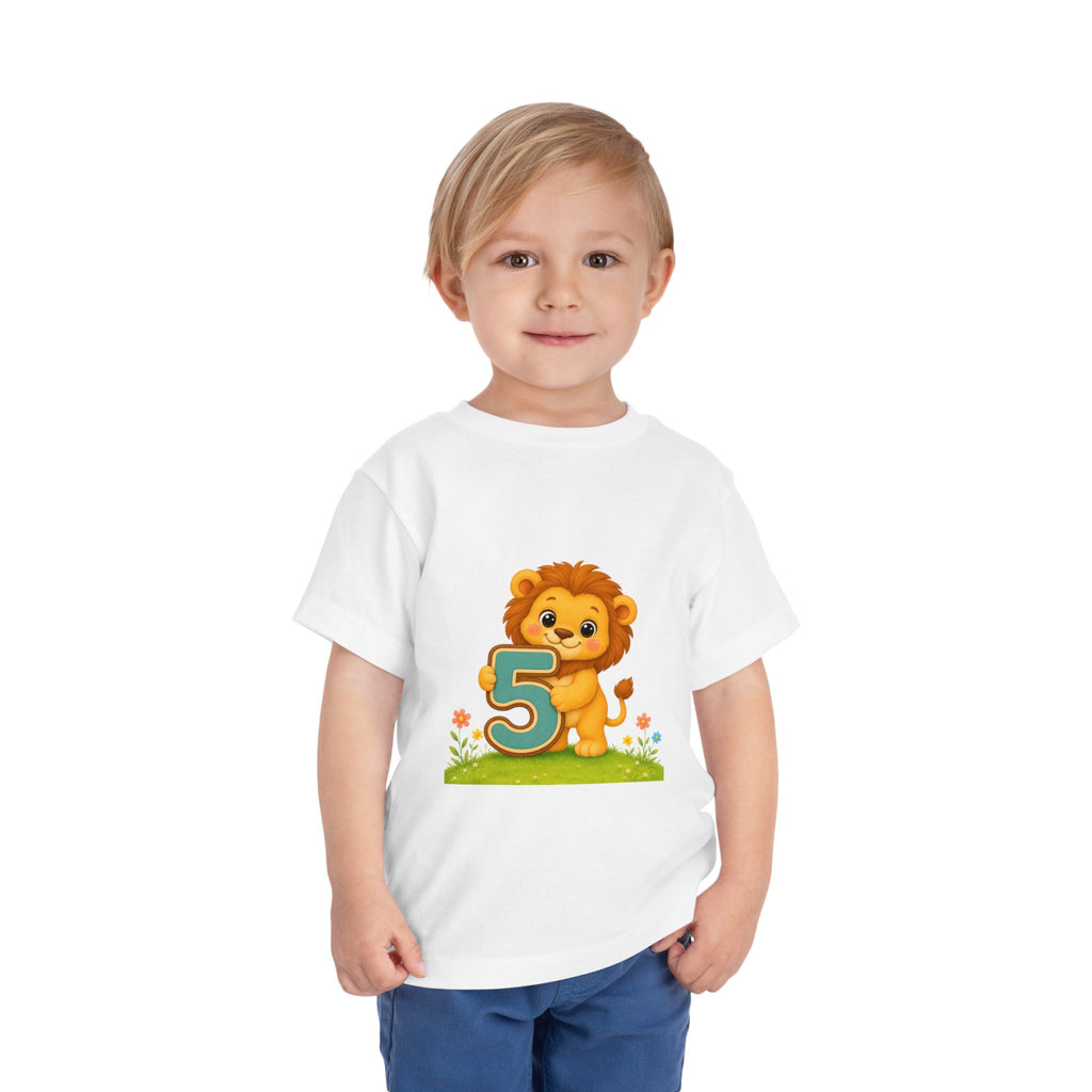 5th Birthday - Baby Lion Tee