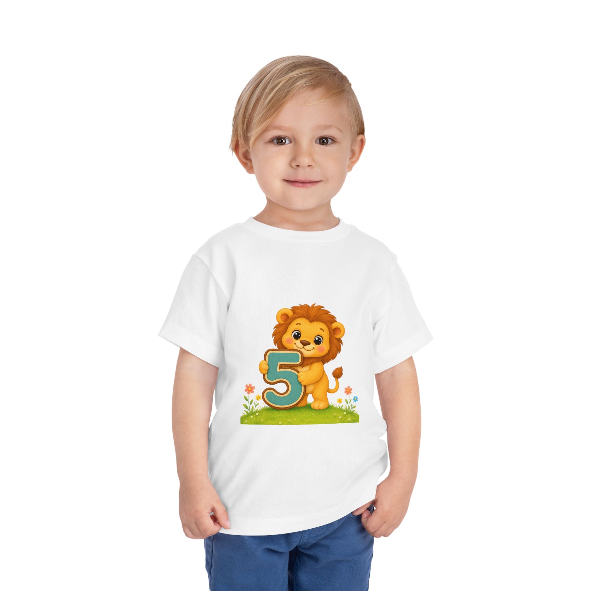 5th Birthday - Baby Lion Tee