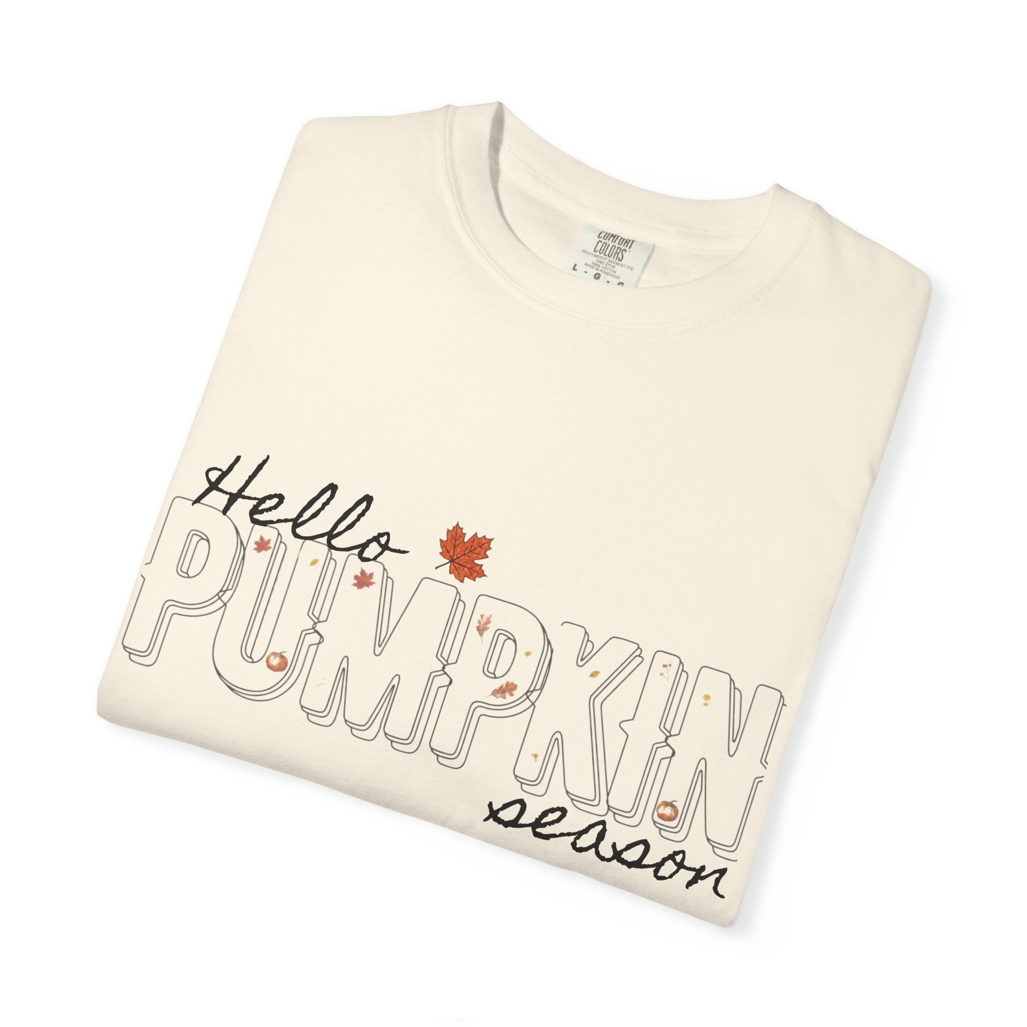 "Hello Pumpkin Season" Fall Graphic Tee