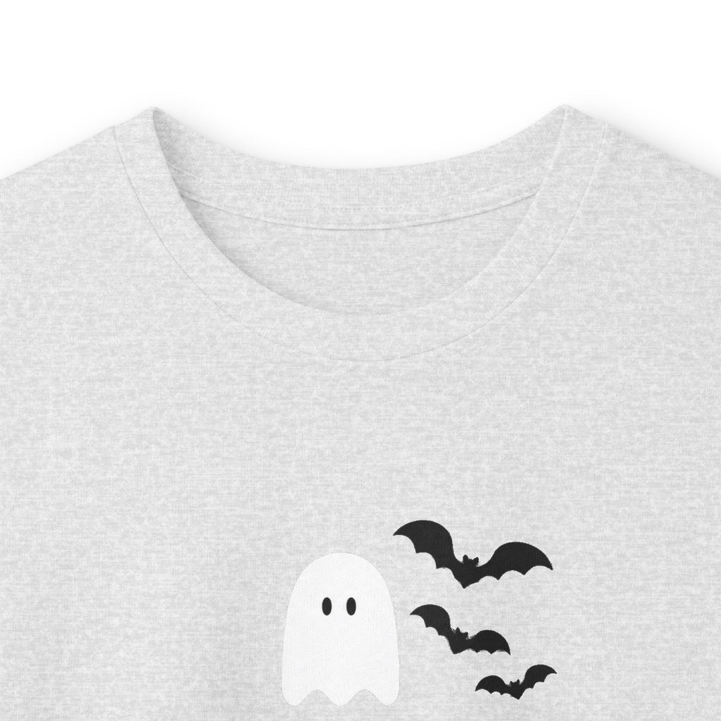 Spooky Season Ghost & Bats Halloween Long Sleeve Shirt