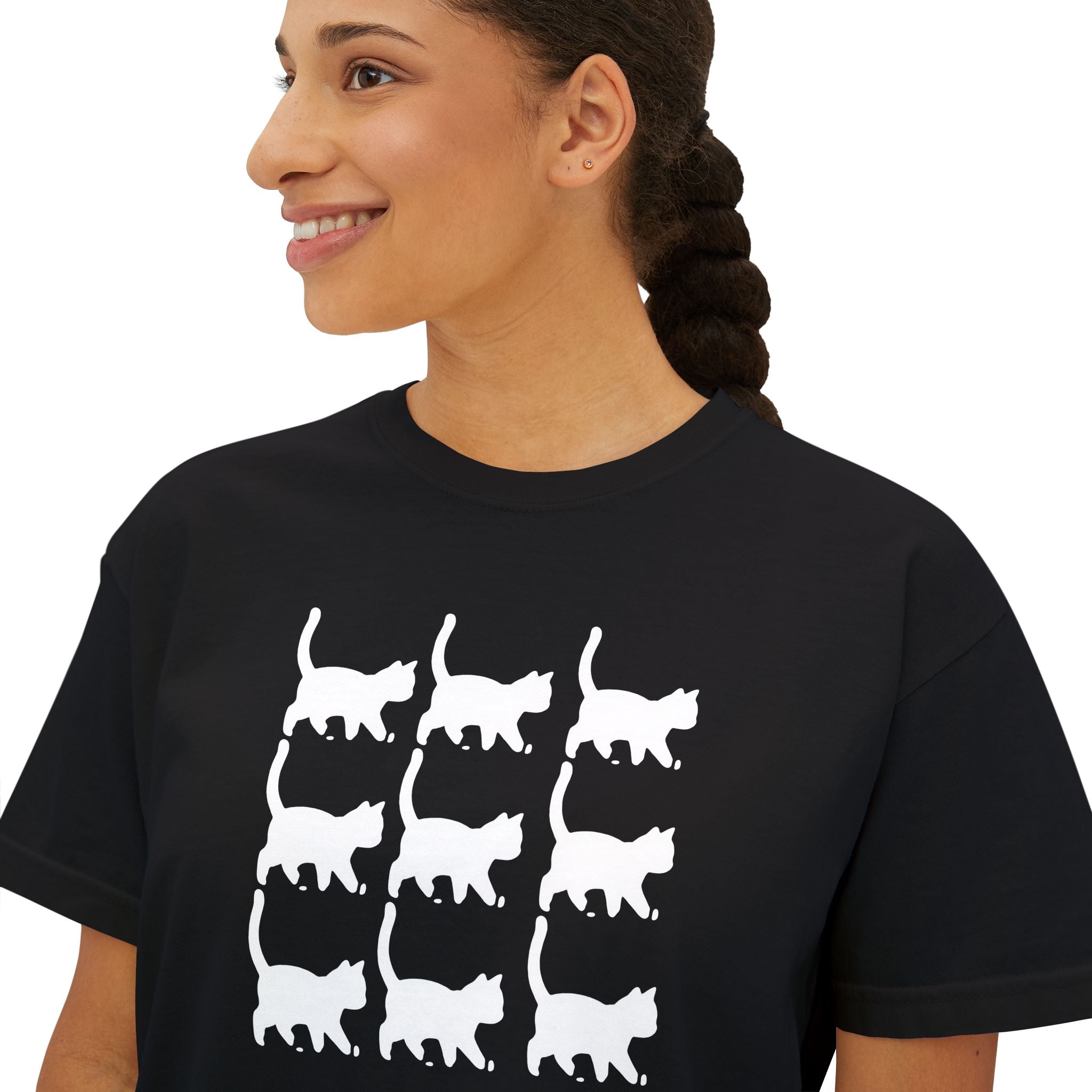 Kitten - Boxy Graphic Tee