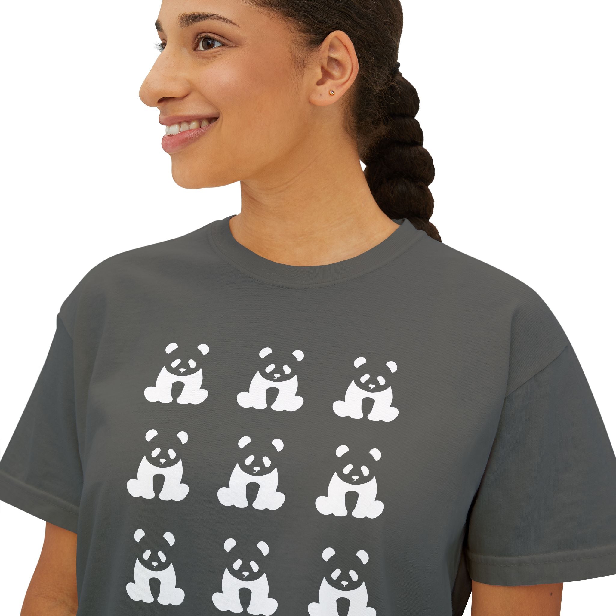 Baby Panda - Boxy Graphic Tee