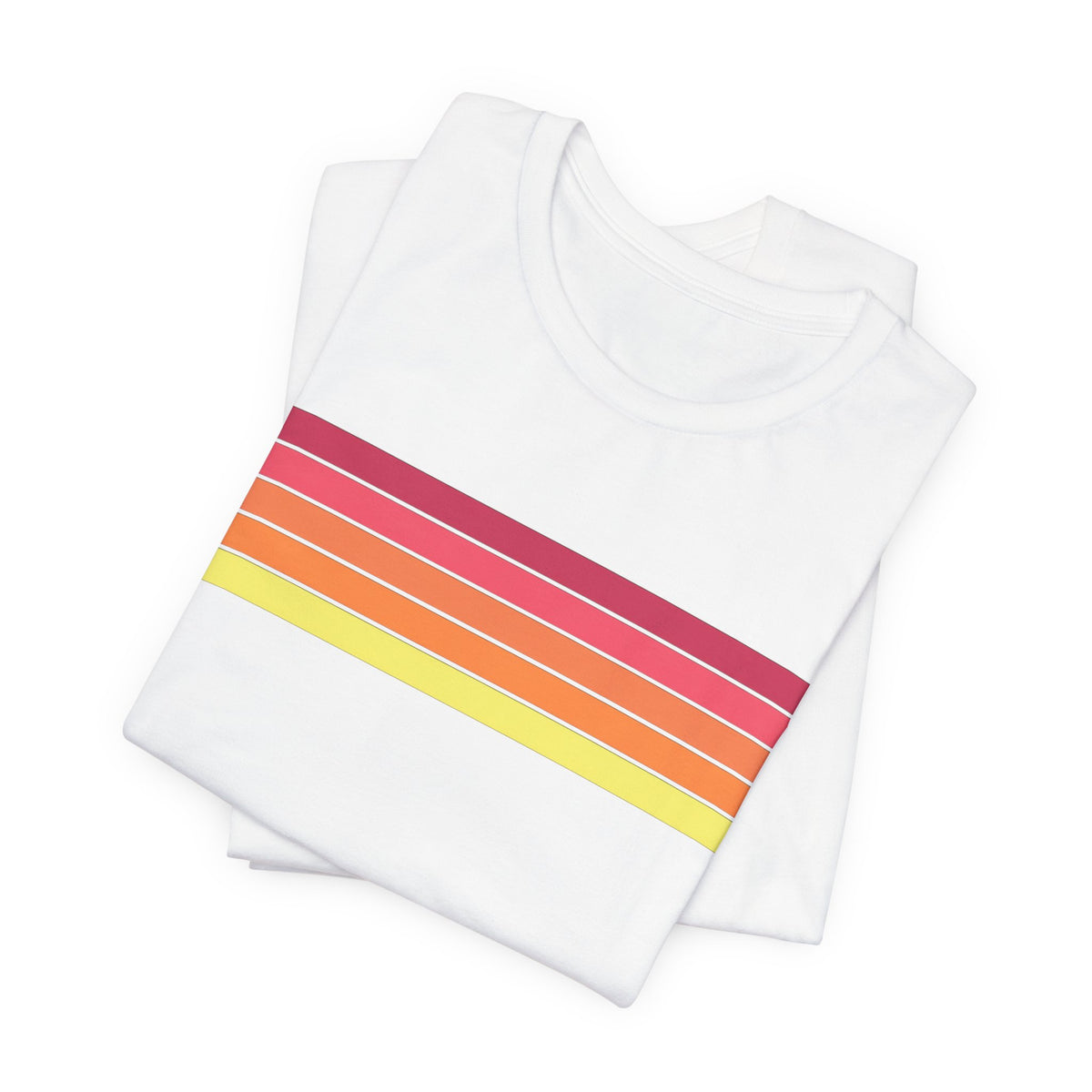 Retro Sunset Stripes T-Shirt