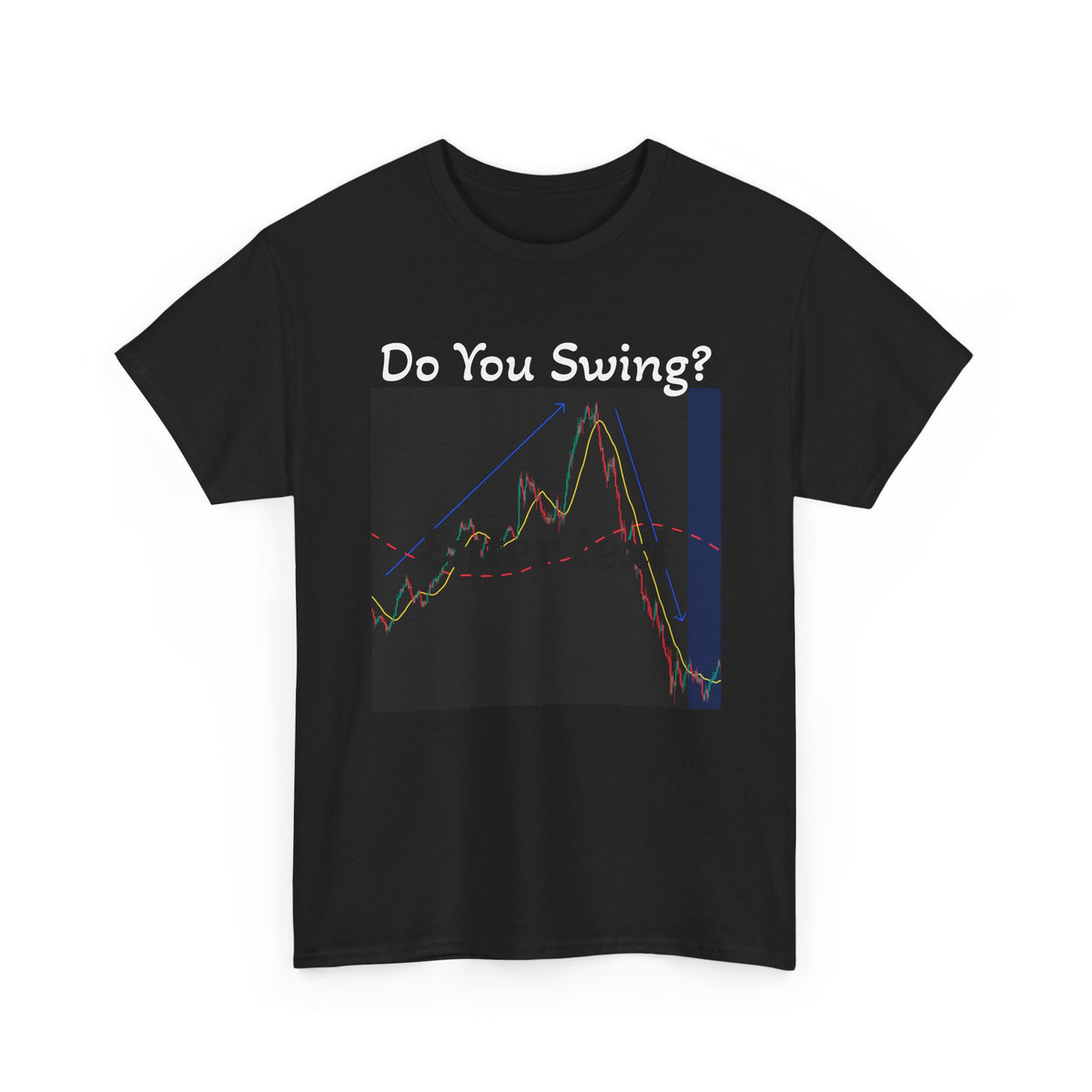 Minimal Trading Candlestick Graphic Shirt