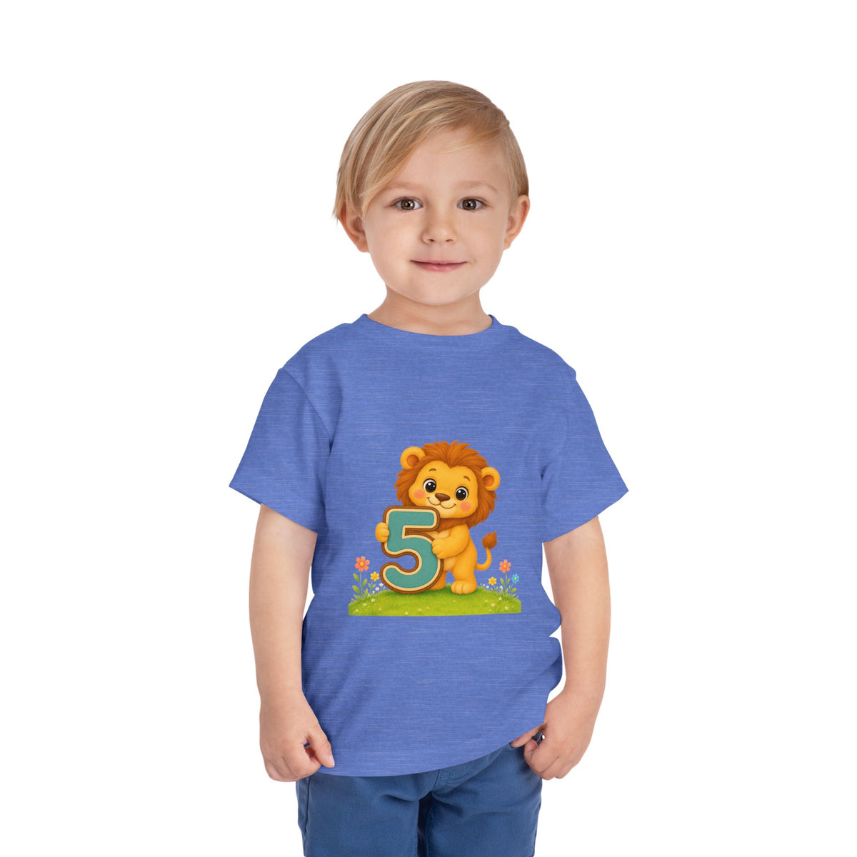 5th Birthday - Baby Lion Tee