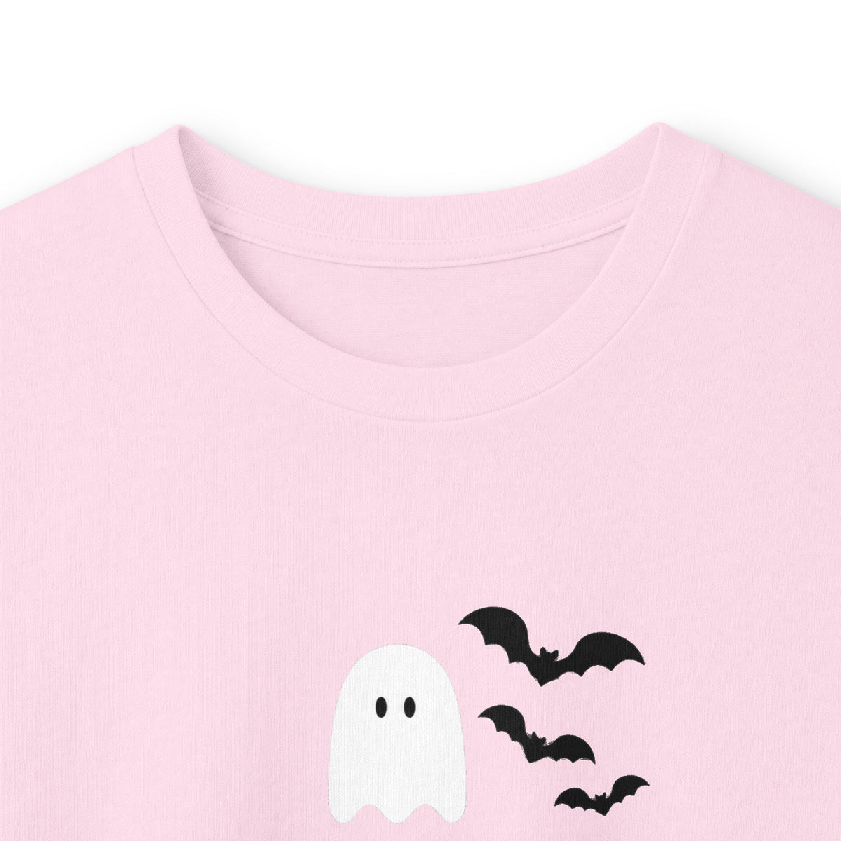 Spooky Season Ghost & Bats Halloween Long Sleeve Shirt