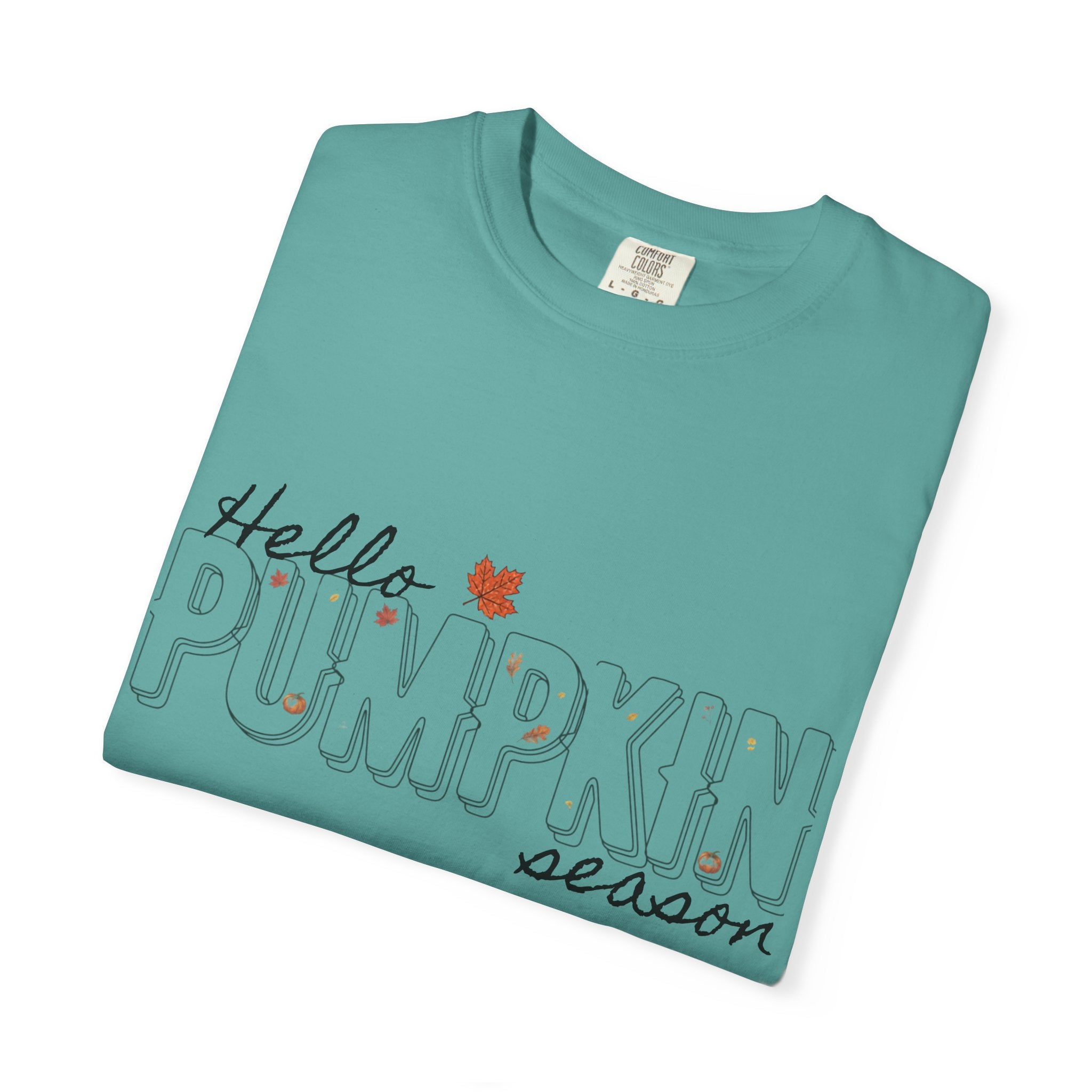 "Hello Pumpkin Season" Fall Graphic Tee