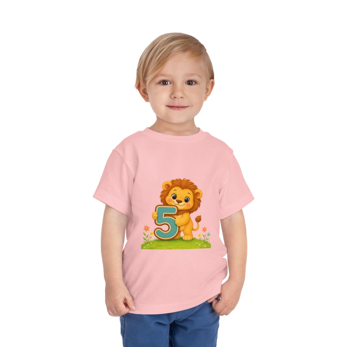 5th Birthday - Baby Lion Tee