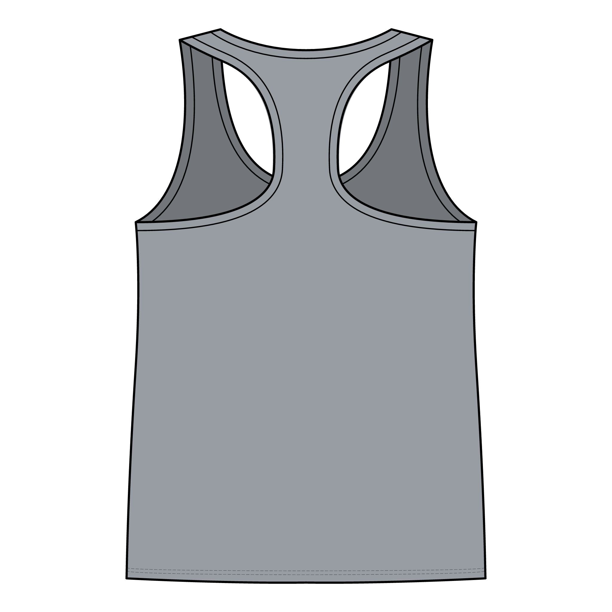 Racerback Tank - 'Absolutelymaybe' Logo