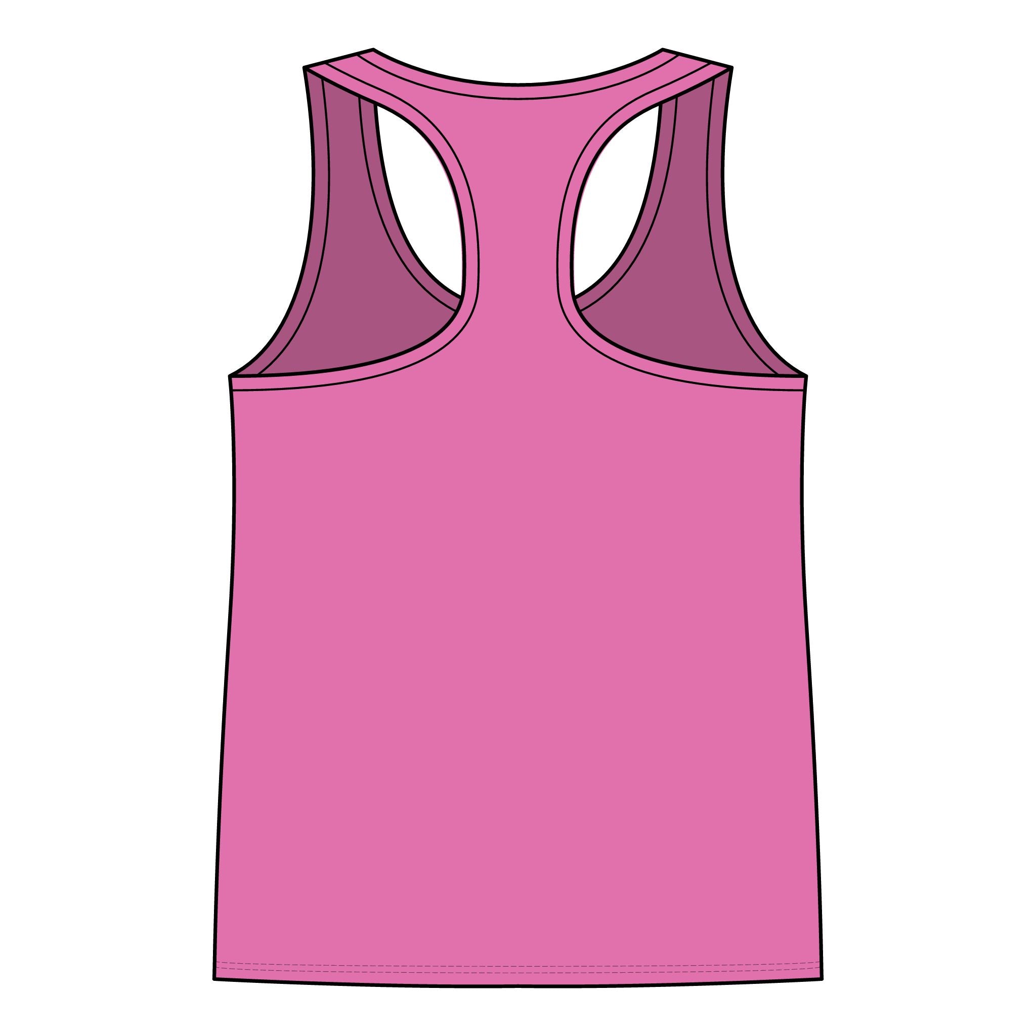 Racerback Tank - 'Absolutelymaybe' Logo