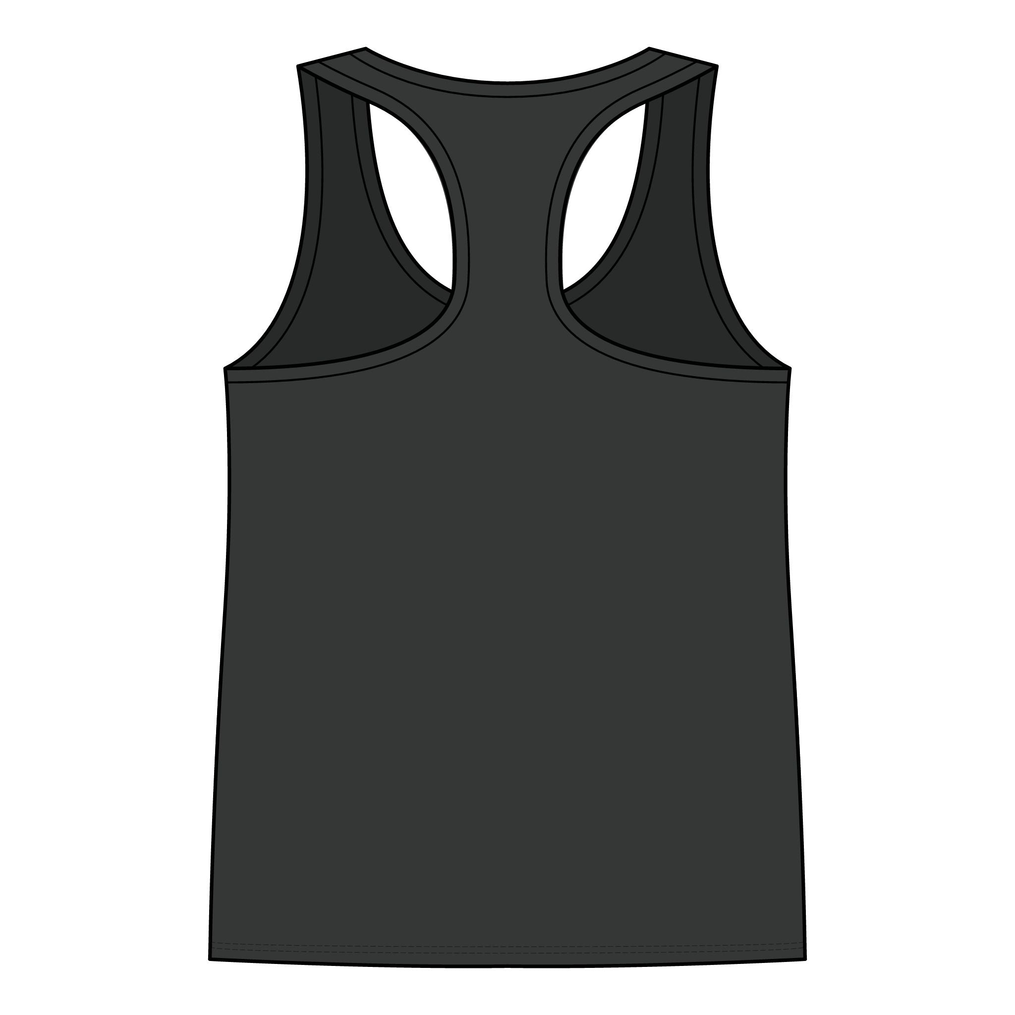 Racerback Tank - 'Absolutelymaybe' Logo