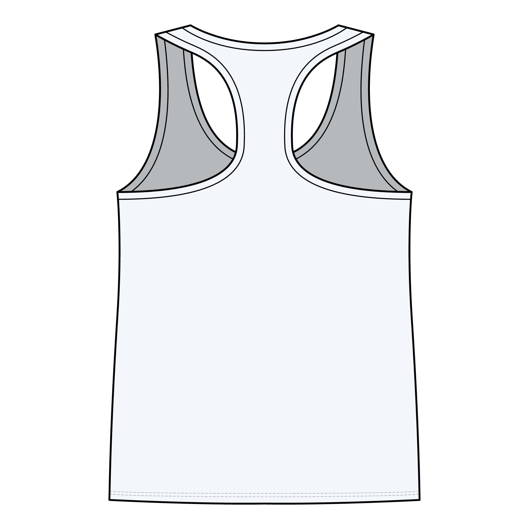 Racerback Tank - 'Absolutelymaybe' Logo
