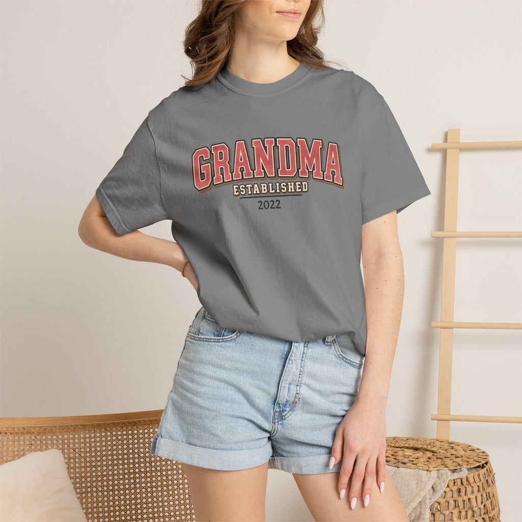Grandma Established Tee - Personalizable