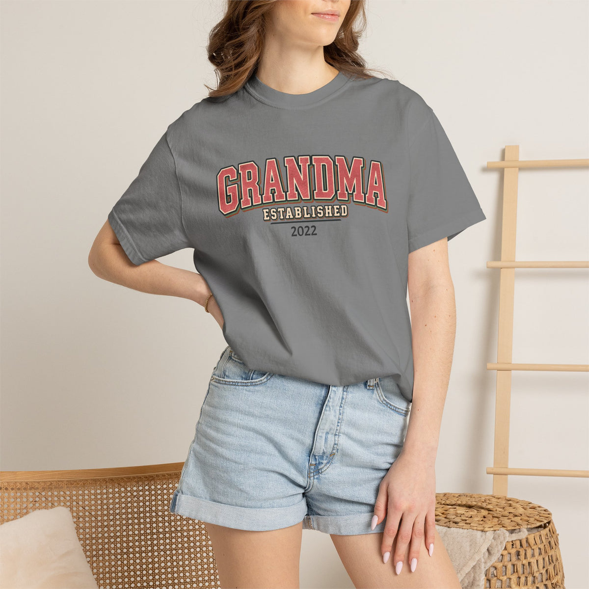 Grandma Established Tee - Personalizable