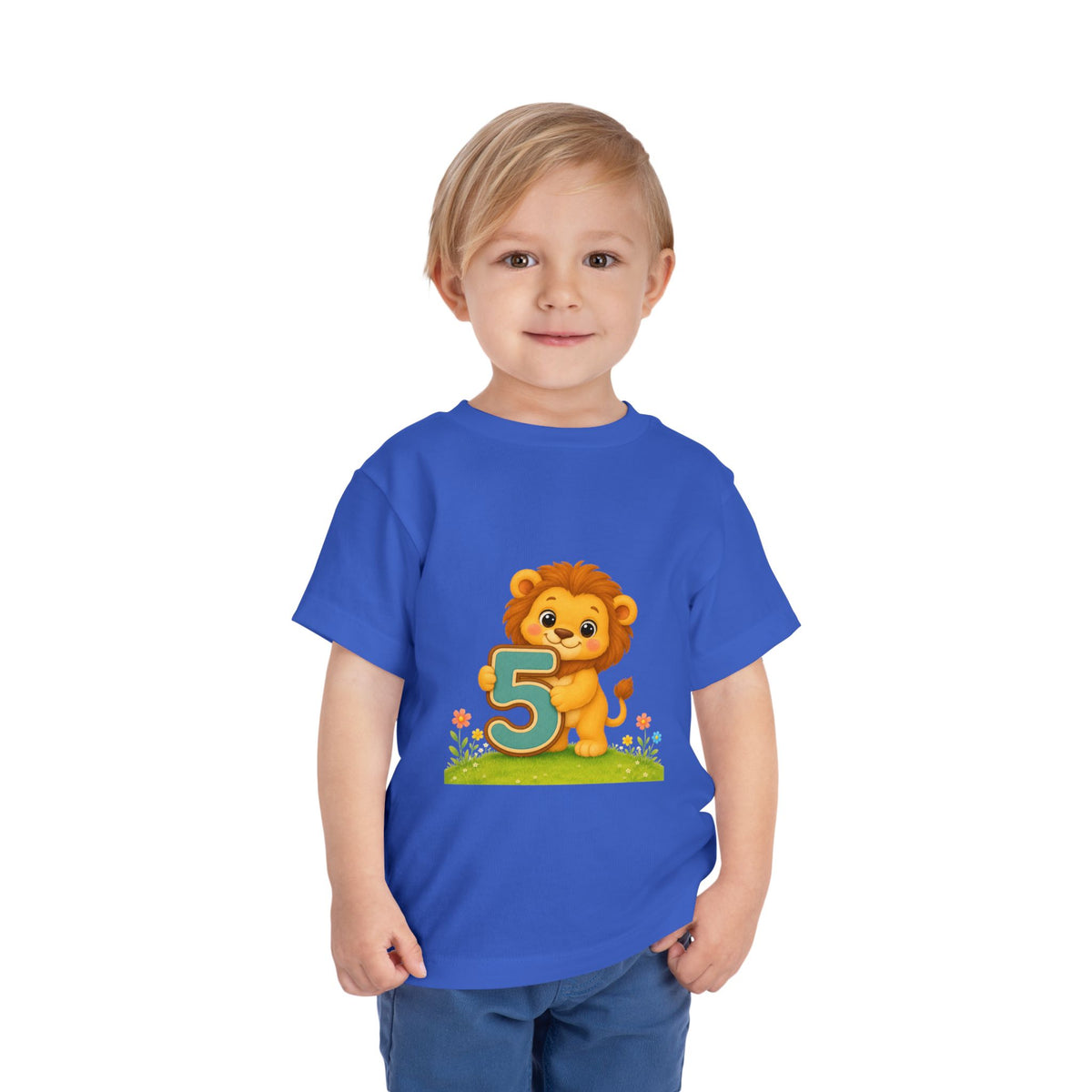 5th Birthday - Baby Lion Tee