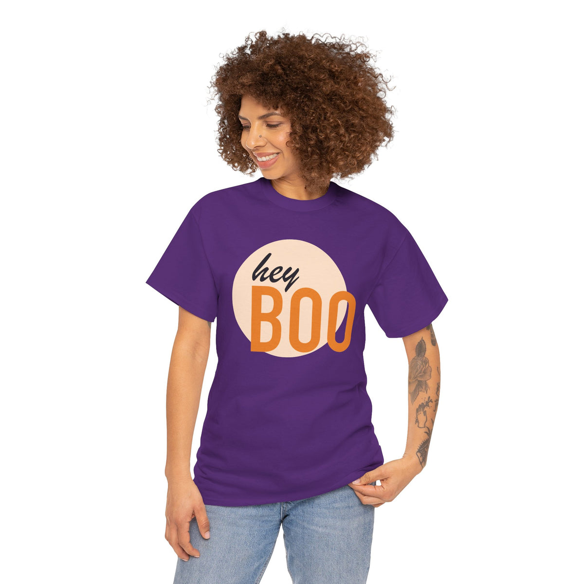 Hey Boo Graphic Tee