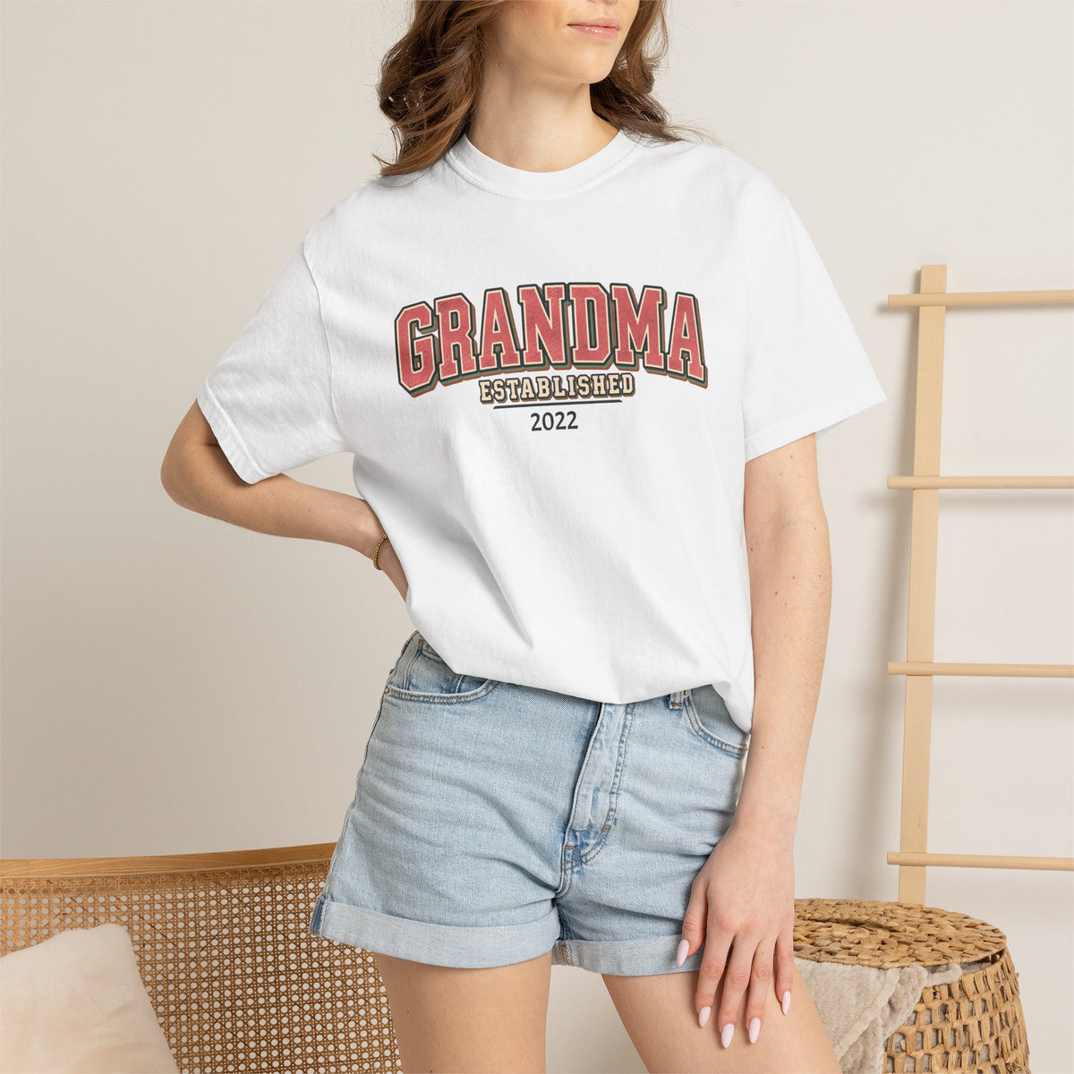 Grandma Established Tee - Personalizable