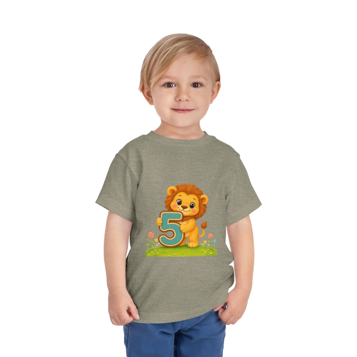 5th Birthday - Baby Lion Tee