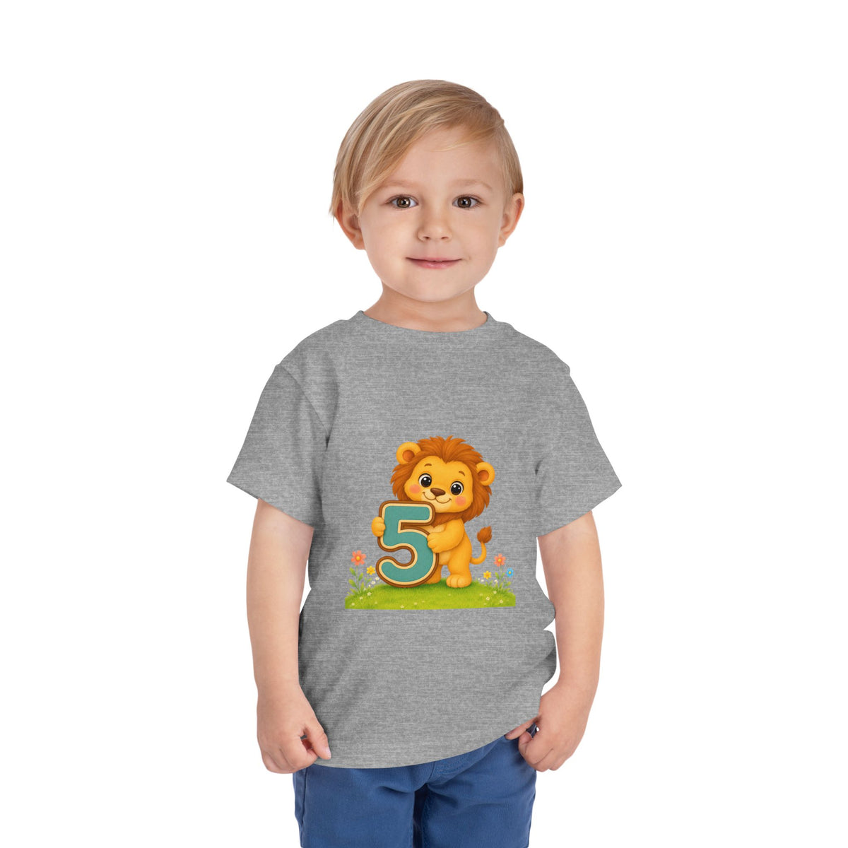 5th Birthday - Baby Lion Tee