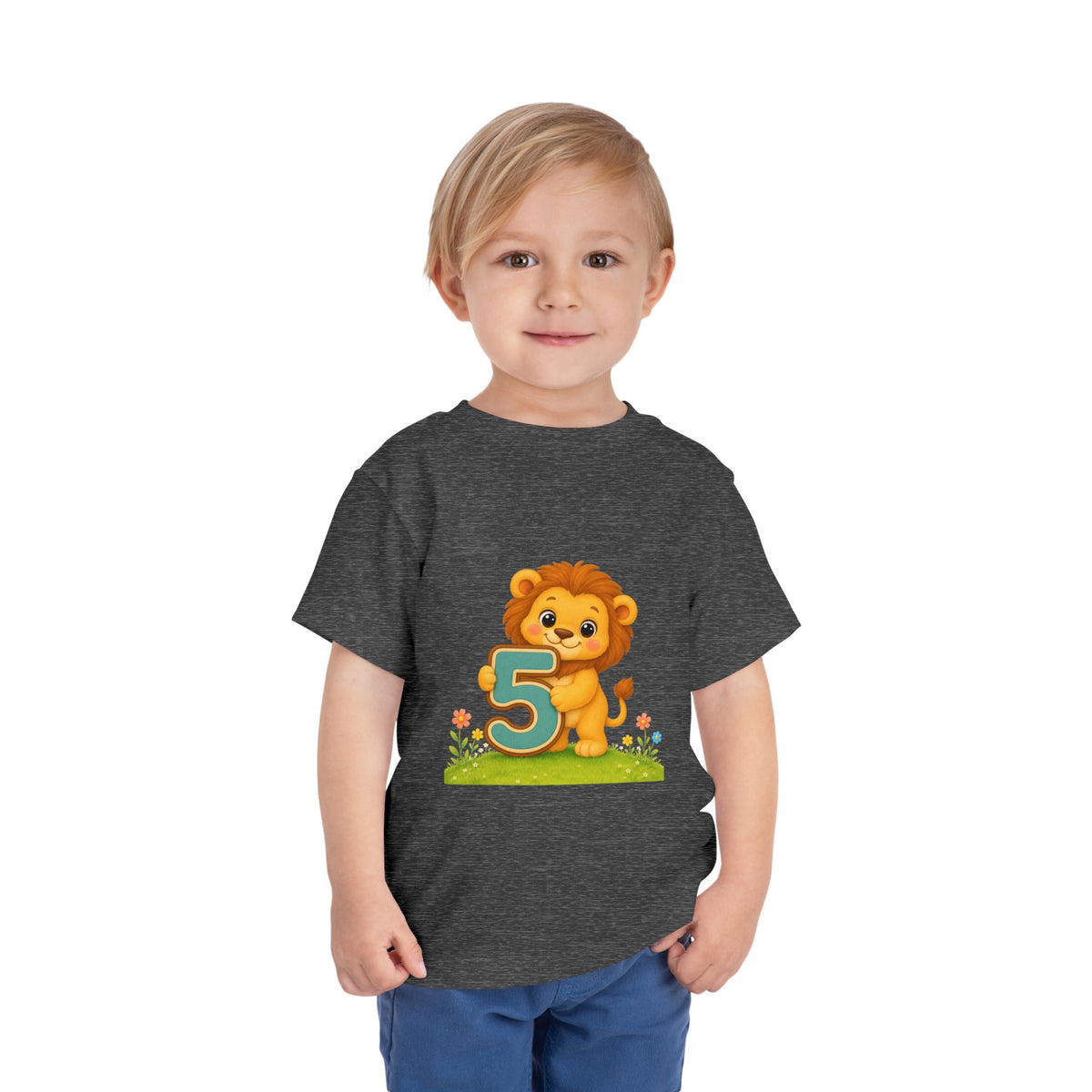 5th Birthday - Baby Lion Tee