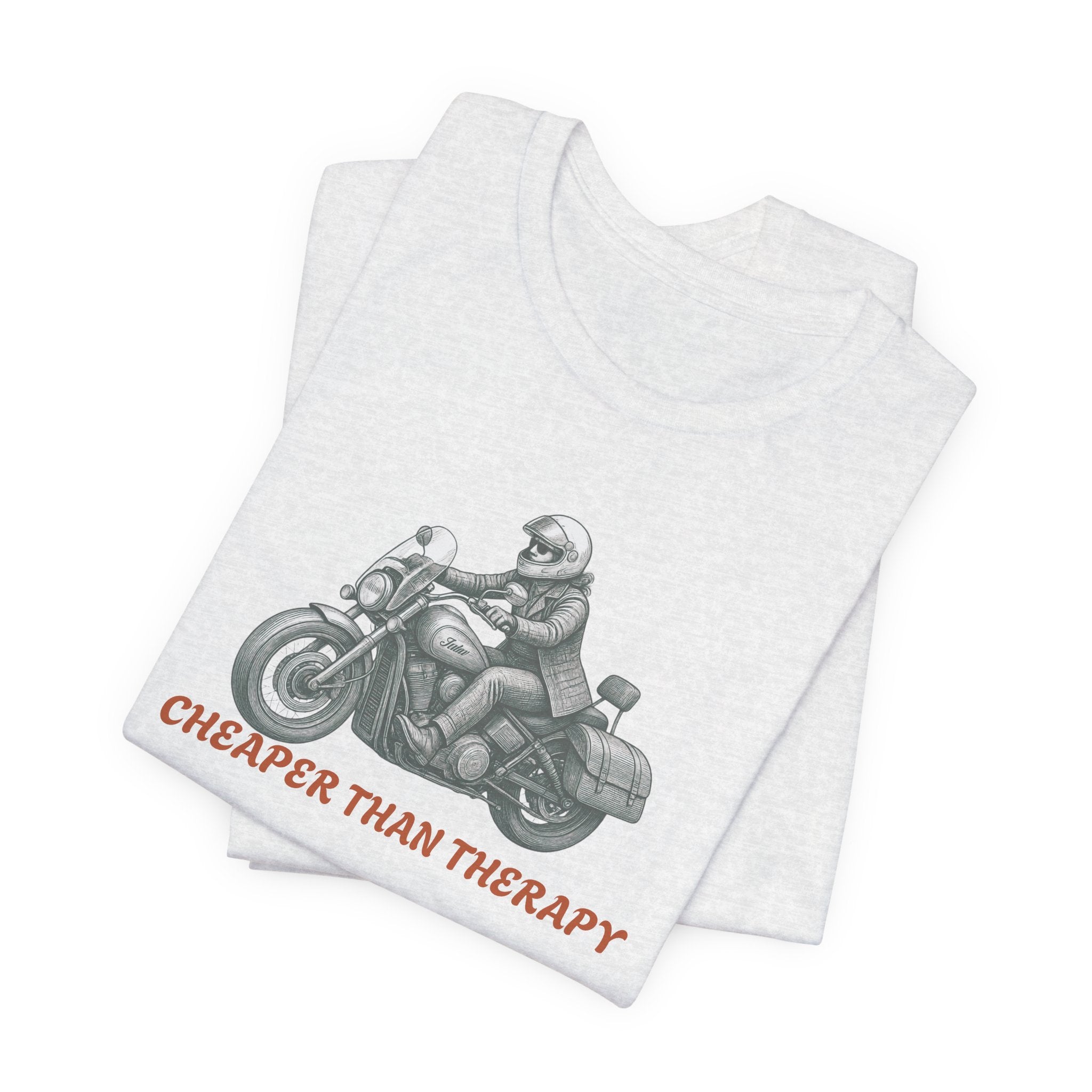 Cheaper Than Therapy Motorcycle Tee