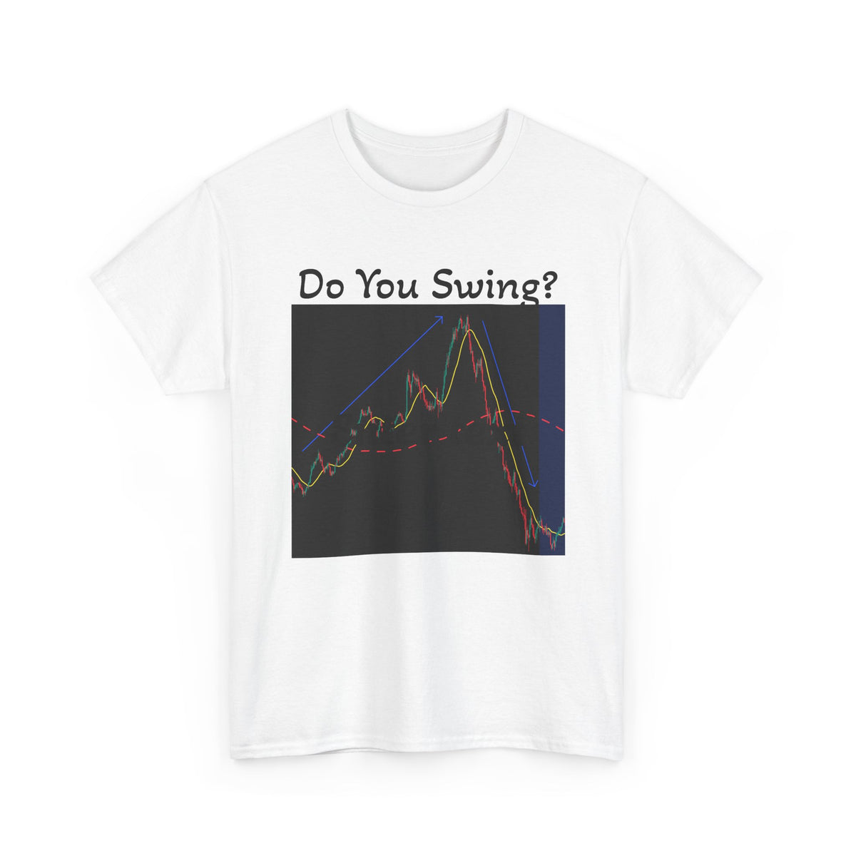 Minimal Trading Candlestick Graphic Shirt