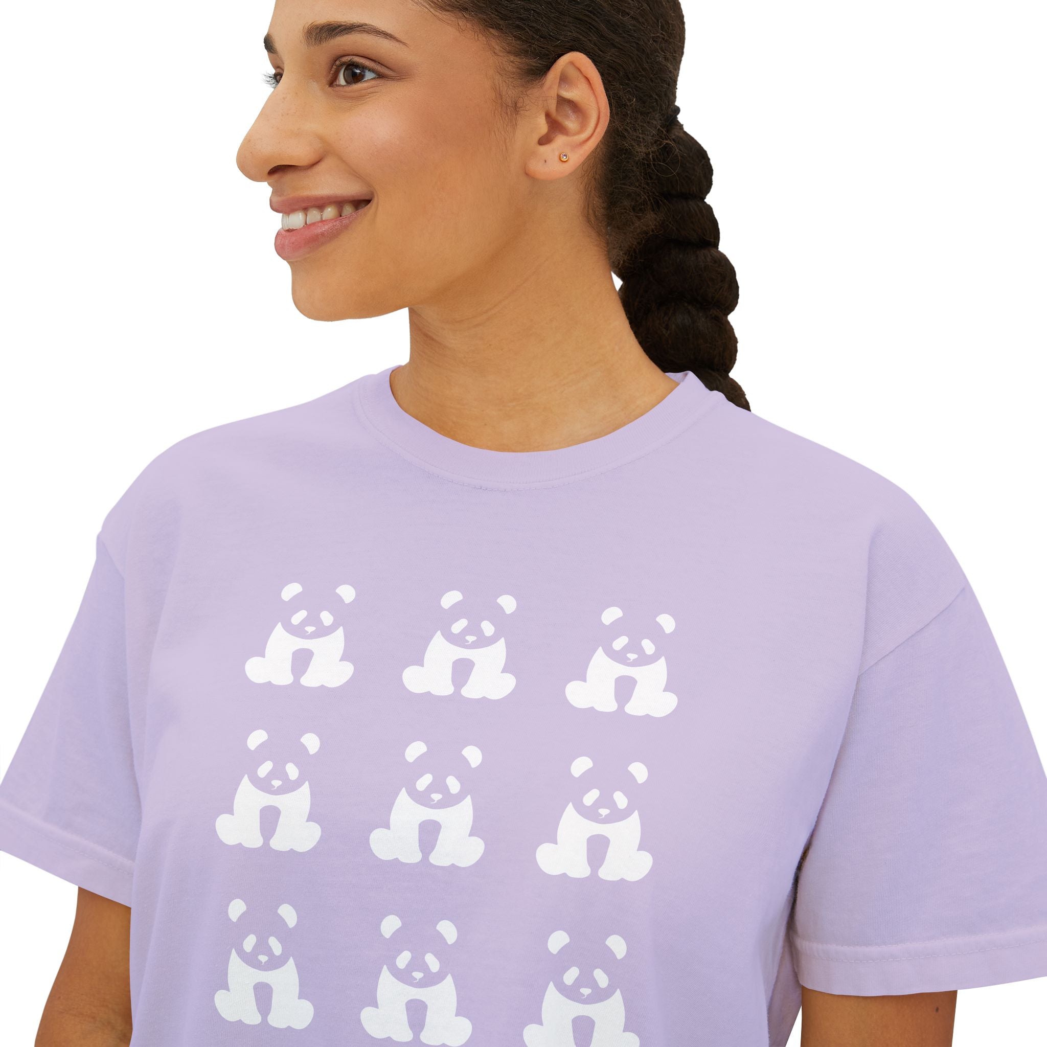 Baby Panda - Boxy Graphic Tee