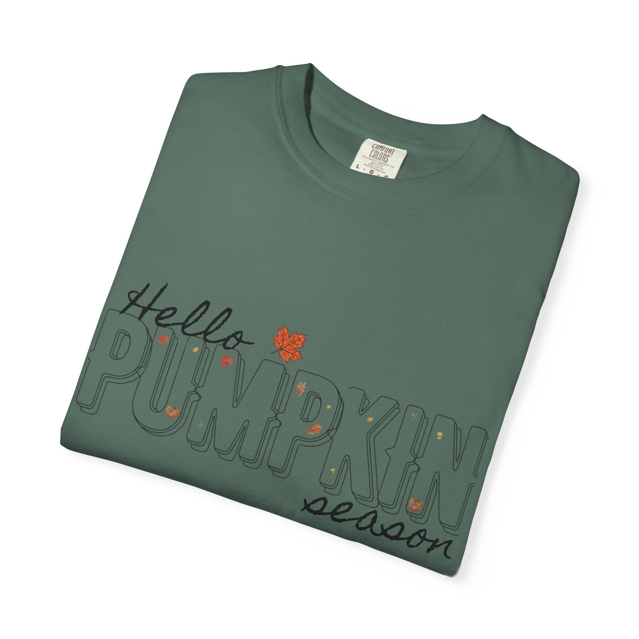 "Hello Pumpkin Season" Fall Graphic Tee
