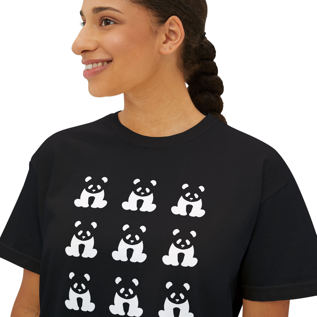 Baby Panda - Boxy Graphic Tee